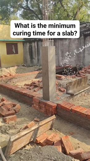What is the minimum curing time for a slab? #construction #civil #contractor #building #civilconstruction #civilengineer #civilengineering #civilcontractors #architecture #architect | Civil Engineers 07