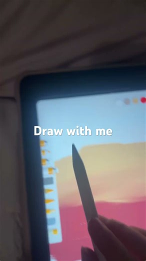 I tried to draw a sunset btw