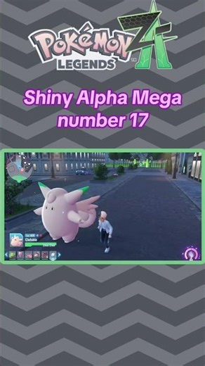 Shiny Alpha Mega Clefable ✨✨✨
