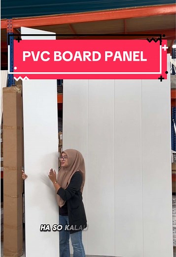 Barang Baru: PVC Board Panel Fluted Wall Panel for DIY Wall Decor