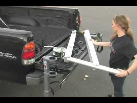 How to Use SpitzLift's Pickup Receiver Hitch Crane