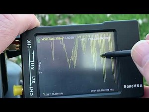 Setup and Tuning of the Yaesu ATAS-25 with the help of a NanoVNA.