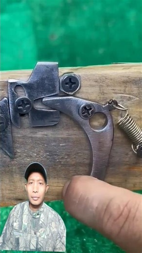 creative diy trigger crossbow #handmade #diy #creative #crossbows #hunting