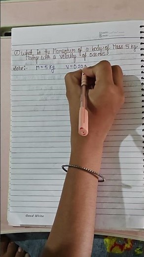 Solve Momentum Problems in 1 Minute! | Easy Physics Solution | Momentum Formula Explained