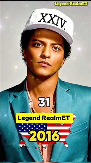 Bruno Mars: Age 4 to 40 Evolution! (1989–2026) 🕺✨