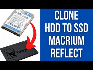 How To Clone Laptop Hard Drive To Solid State Drive - Macrium Reflect Tutorial to 2.5 Inch SSD