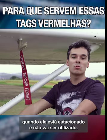 Para que servem as tags de remove before flight nos aviões? | AERO - Por Trás da Aviação