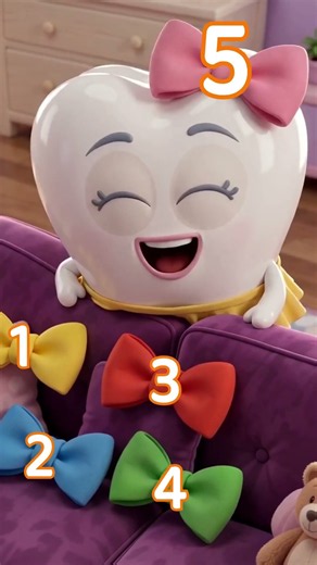 The Family Counts 1 to 7 | Numbers Song