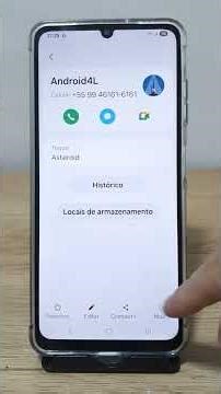 Como alterar o toque de um contato no Galaxy A16 - Passo a Passo