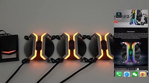 6.8K views · 135 reactions | MF120 Smart Case Fan Set #AppControlDemo | DeepCool | Facebook