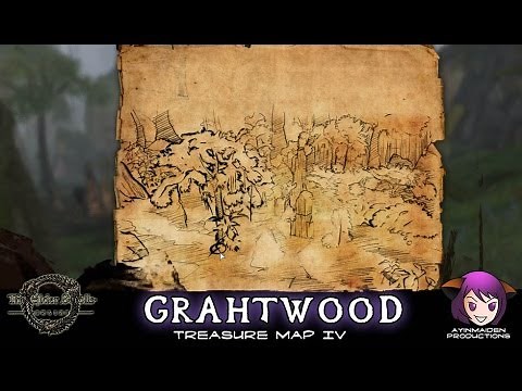 Elder Scrolls Online - Grahtwood Treasure Map IV