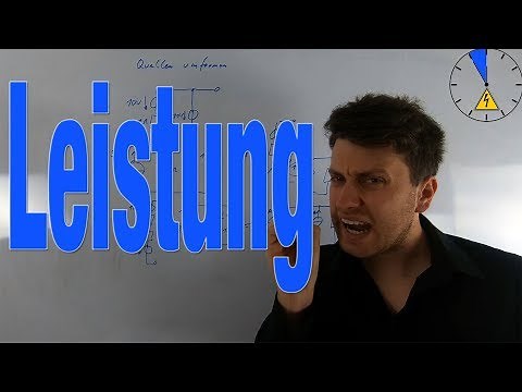 Was ist Leistung? (Wirkleistung)
