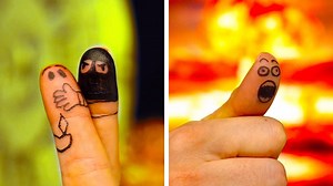 2M views · 2.2K reactions | Funny finger art and crazy doodles.  | 5-Minute Crafts Men | Facebook