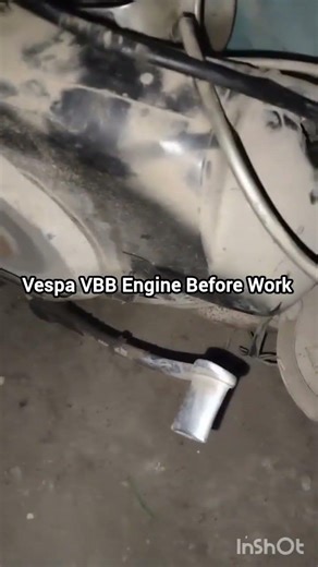 Vespa VBB engine before and after work #vespa