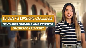 ✨ 15 Ways Ensign College Develops Capable and Trusted Disciples of Jesus Christ ✨ At Ensign College, we believe in the power of education combined with spiritual growth. We prepare our students to become trusted disciples of Jesus Christ, ready to make a positive impact in the world. | Ensign College
