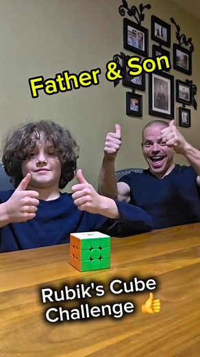 12 reactions · 3 comments | Father and Son Rubik's Cube Challenge  Did you know that only 5% of the population can solve a Rubik's Cube? Are you in that 5%, let me know in the comments...  | Lee Hayward's Total Fitness Bodybuilding | Facebook