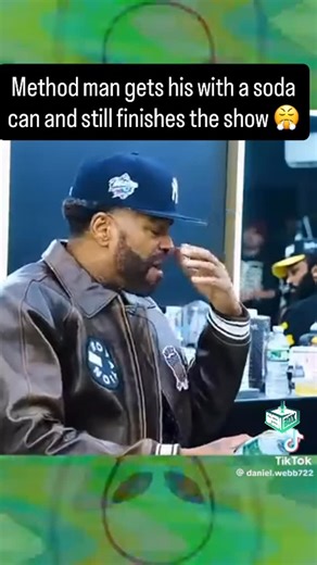 The Green Box on Instagram: "Damn why would throw a soda at someone ? Meth kept the show going but come on man 🤦🏽‍♂️🤦🏽‍♂️"