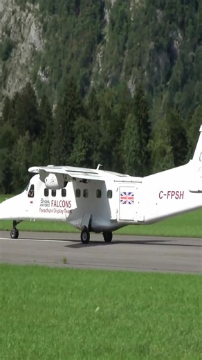 Dornier DO 228 Royal Air Force Falcons Parachute Display Team | Aero Admirers