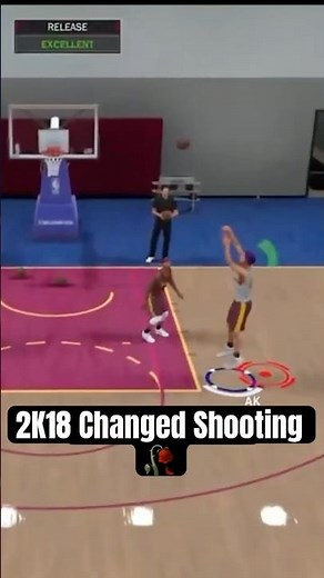 In 2K18… shooting started to change. #nba2k26 #mycareer #nba nba2k #2kcommunity #2k