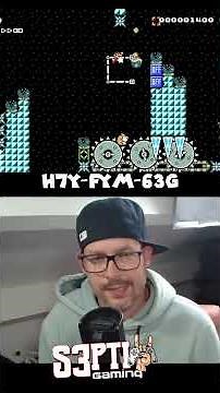 Some Amazing Shell Action in this Super Mario Maker 2 level.