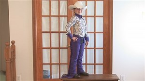 western show chaps, chaps sewing pattern, chaps instructional DVD, video, DVD Chaps