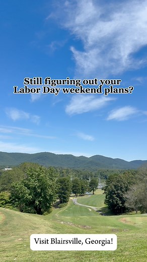 Spend your Labor Day weekend with us in Blairsville! 🙌 From scenic hikes and lake views to local shopping and dining, to the Mountain Heritage Festival, there’s something for everyone to enjoy. 🤩 We can’t wait to welcome you! | Blairsville-Union County Chamber of Commerce