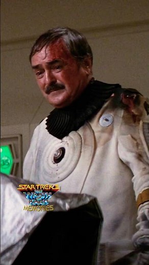 Scotty's most dramatic moment in Star Trek was CUT - STAR TREK II THE WRATH OF KHAN #startrek