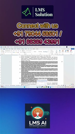 Convert References in to Literature Review