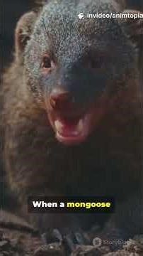 “Who wins this fight — the snake 🐍 or the mongoose? Be honest 👇”