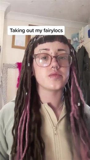 I'm switching to wool dreads but there will be a new, more exciting color... #fairylocs #dreadlocks