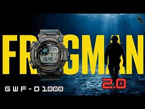 CASIO G-SHOCK FROGMAN- GWF D1000| "DEPTH APPRECIATION!!" all the way from JAPAN | DIVER CERTIFIED