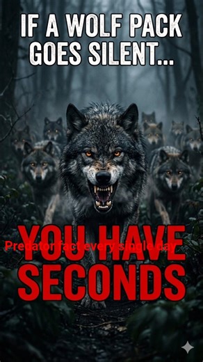 If A Wolf Pack Goes Silent… You Have Seconds 🐺