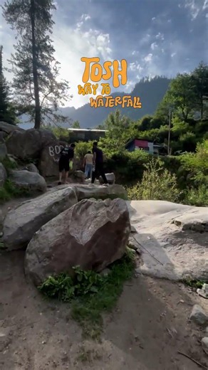 Waterfall In Tosh | Small waterfall in Tosh