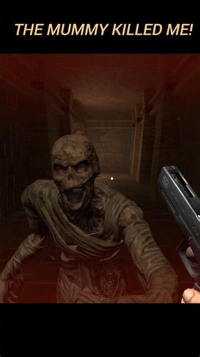 The Evil Mummy Found Me... I Didn't Survive!#horrorgame#shorts