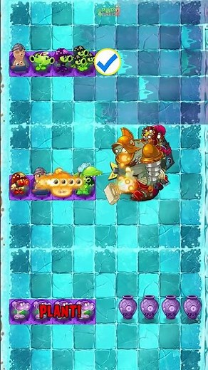 PvZ2 - Cosmic Plants vs Vase Zombies