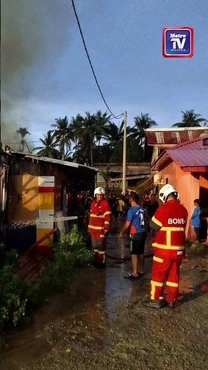 50 rumah setinggan musnah terbakar menjelang Ramadan