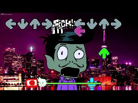 BTN | FNF: VS CYBORG (Teen Titans Go!)