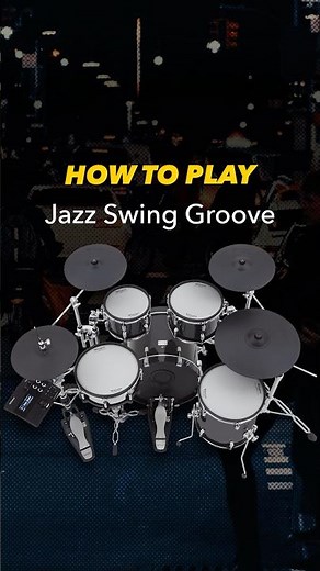 Learn How to Play a Jazz Swing Groove 🥁