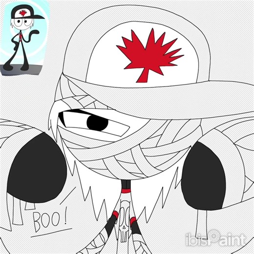 BOO! :3 #ibispaint #fypage #speedpaint #ocs