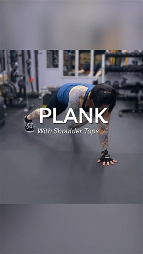 STRENGTHEN YOUR CORE | PLANK WITH SHOULDER TAPS