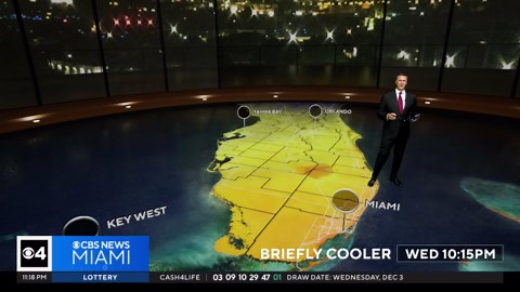 South Florida warms to 80s with weekend showers possible