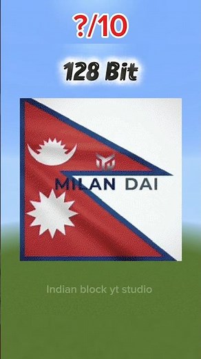 1–128 Bit Minecraft Pixel Art 4🔥#LogoDesign #GamingLogo #Shorts #LogoEditing #viral