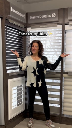 Yes, we offer Hunter Douglas blinds too! Amy, our Senior Window Treatment Specialist is here to help. 🤝🪟 #BethesdaClosets #DMV #HunterDouglas #Blinds #WindowTreatments | Bethesda Custom Closets and Blinds