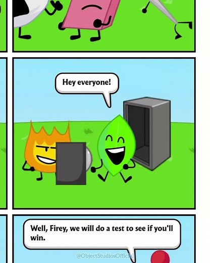 BFDI Comic Dub #bfdi #shorts #comicdub #voiceacting