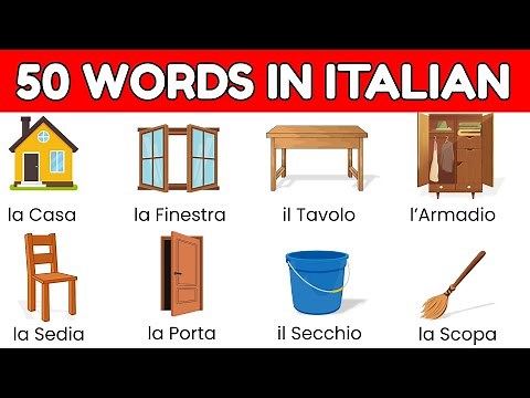 Italian Basics 50 Words to Get Started | Learn Italian for Beginners