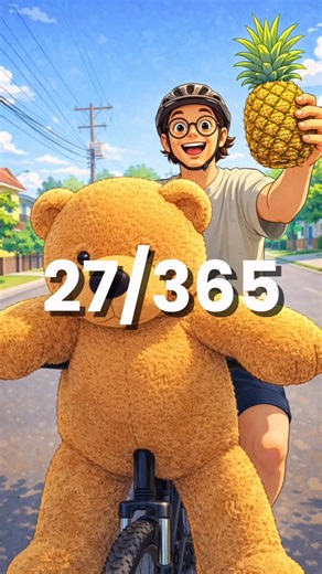 Aaaaaaaa on Instagram: "Aaaa 🍍 vs Aaa 🧸 Día 27/365"