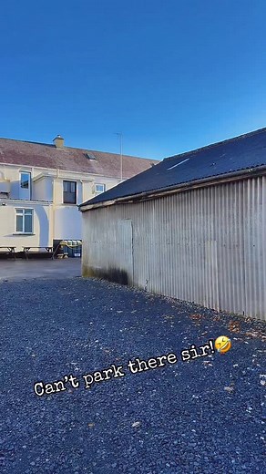 Can’t park there sir!! 😅🤣 | donegaldaddy