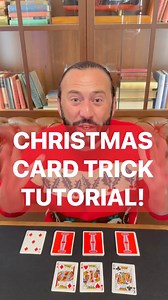 7.8K views · 452 reactions | Christmas Card Trick Part 2 #cardtrick #cardtricks #cardtricktutorial #cardmagic #cardmagician #magictrick #magictricktutorial #tutorial | Sean Heydon | Facebook