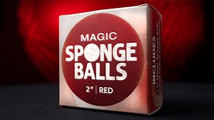 Magic Sponge Balls, 50 Pack, Red, 2 Inch