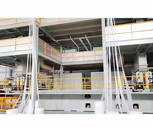 [Hot Item] Jingwei Brand Model Jw-SSS-2400 SSS Triple Beam Spunbond Nonwoven Fabric Making Machine